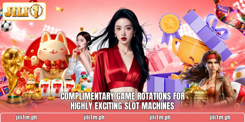 Complimentary game rotations for highly exciting slot machines