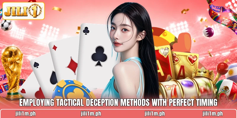 Employing tactical deception methods with perfect timing