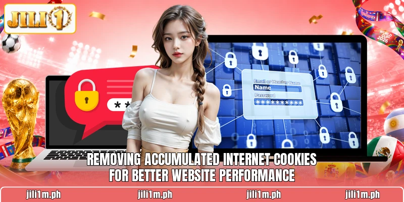 Removing accumulated internet cookies for better website performance Removing accumulated internet cookies for better website performance