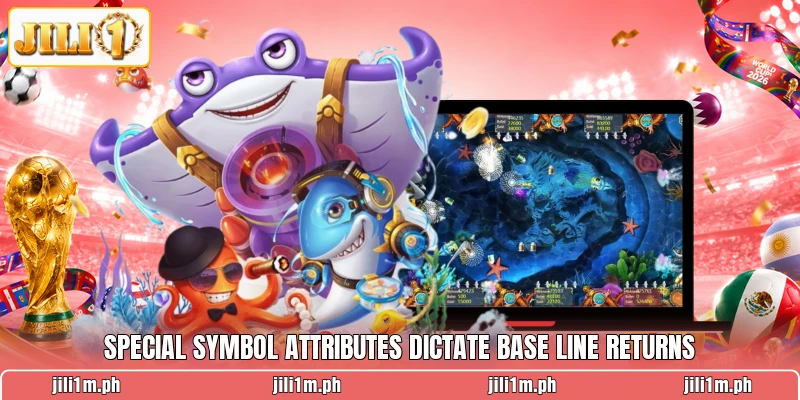 Special symbol attributes dictate base line returns